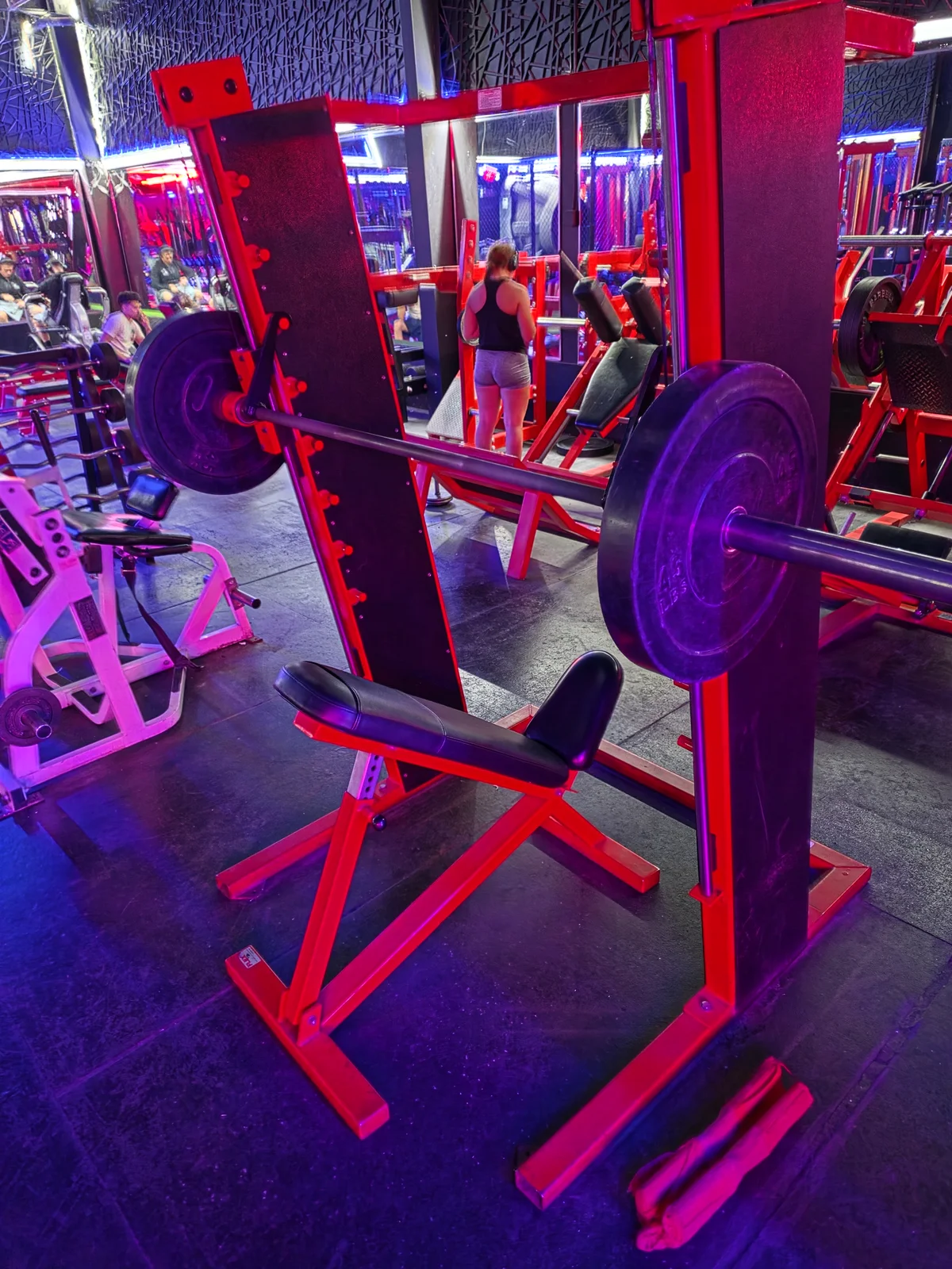 Flex Fitness Smith machine at Iron Arms Gym