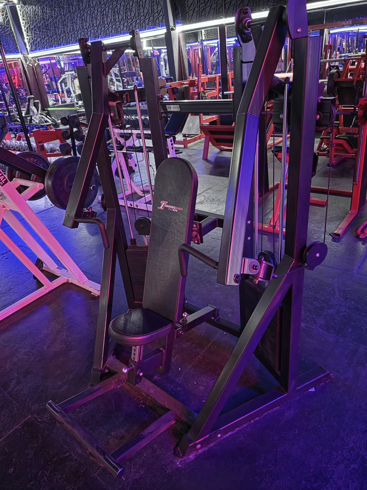 Watson flat and incline chest press machine at Iron Arms Gym