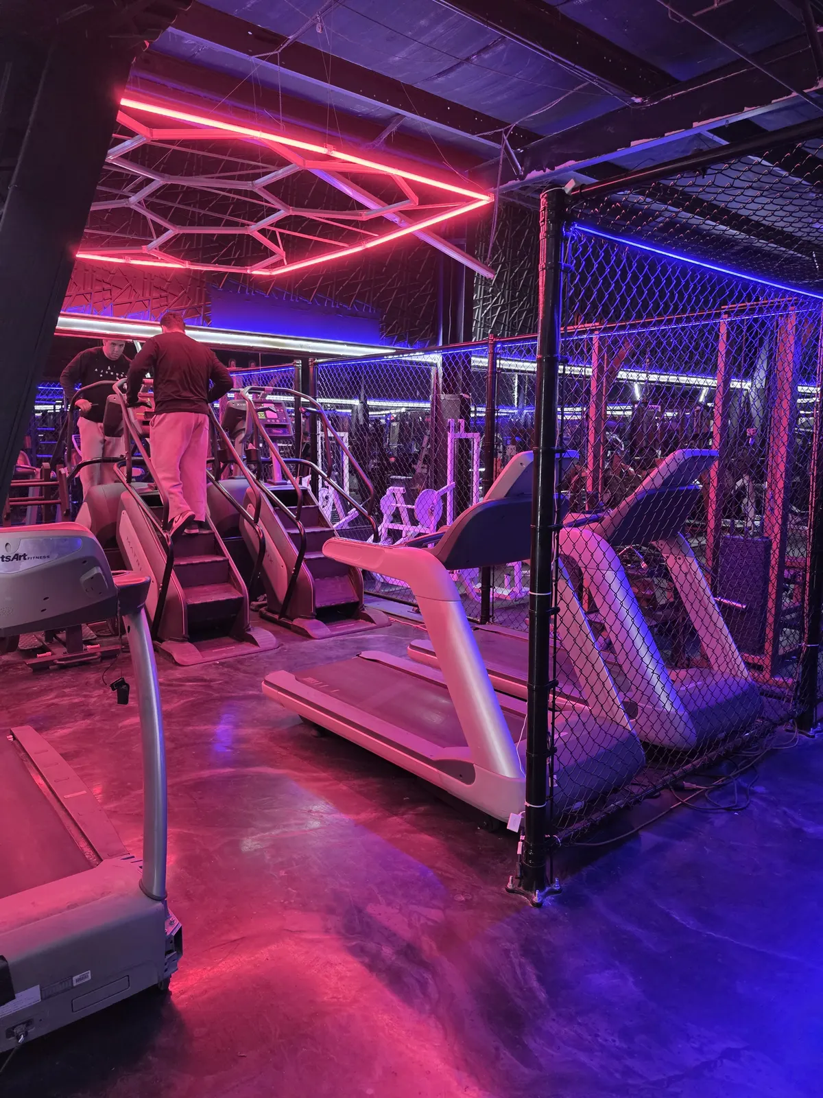 Cardio area at Iron Arms Gym