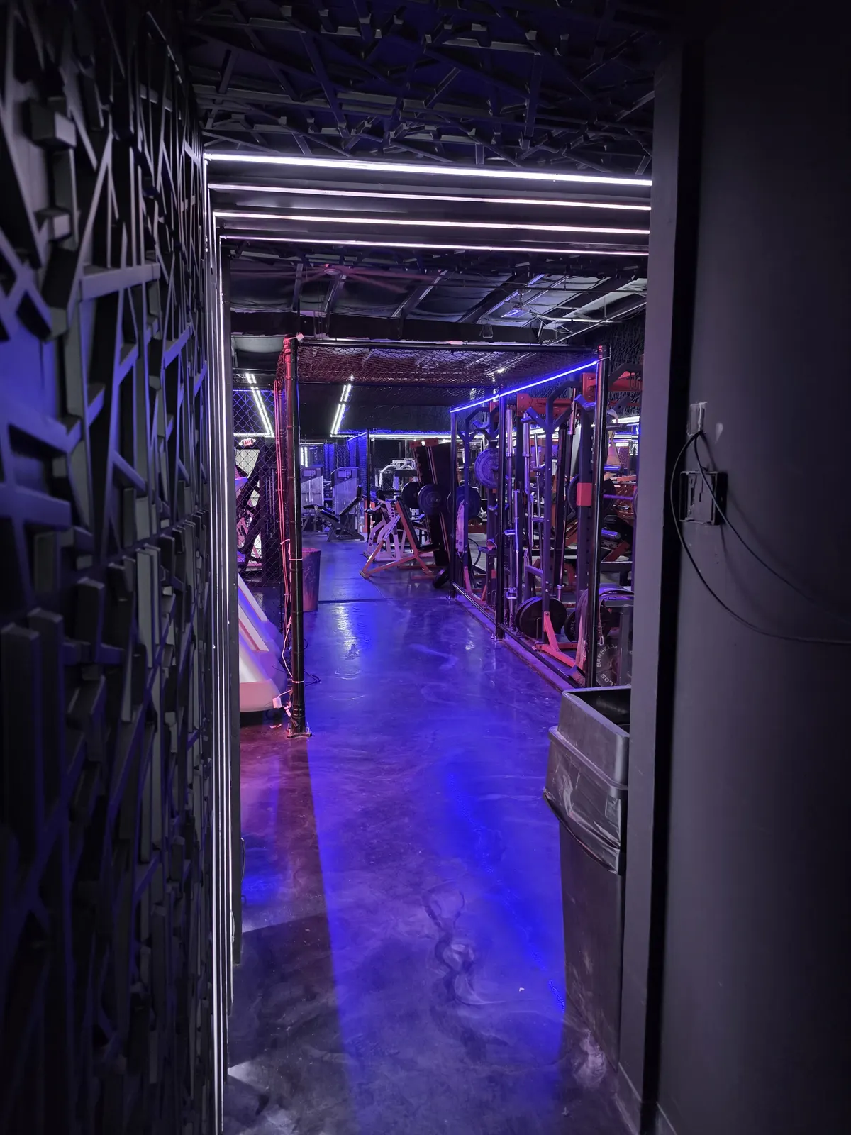View into the Iron Arms Gym training room