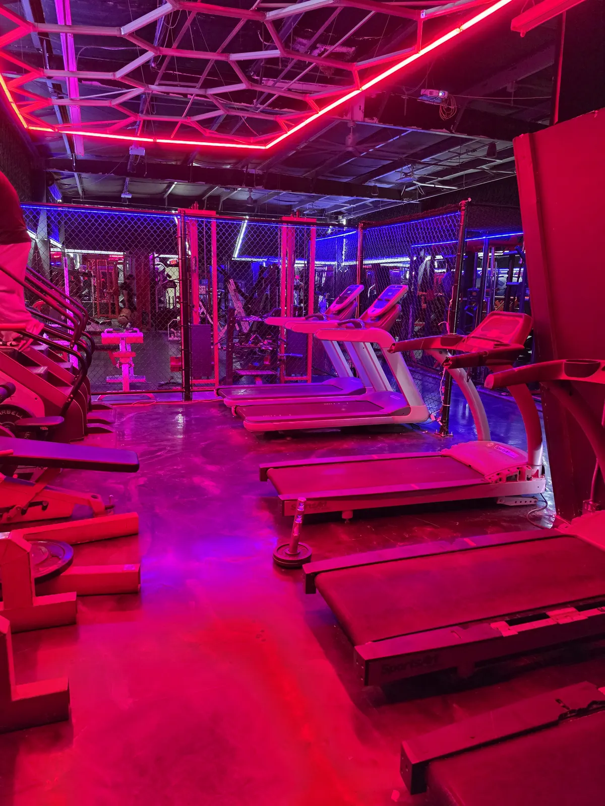 Cardio area at Iron Arms Gym